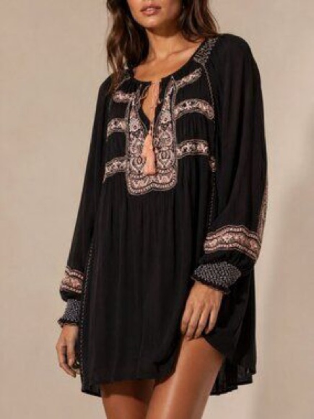 Free People Wind Willow Mini Dress